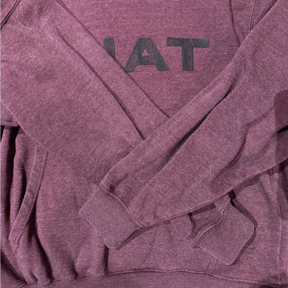 Ariat Burgundy Pullover Hoodie - Picture 2 of 4